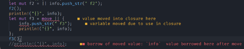 Virtual text in vs code
