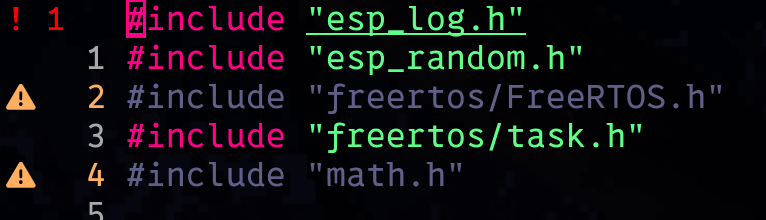 virtual text removed with signs only